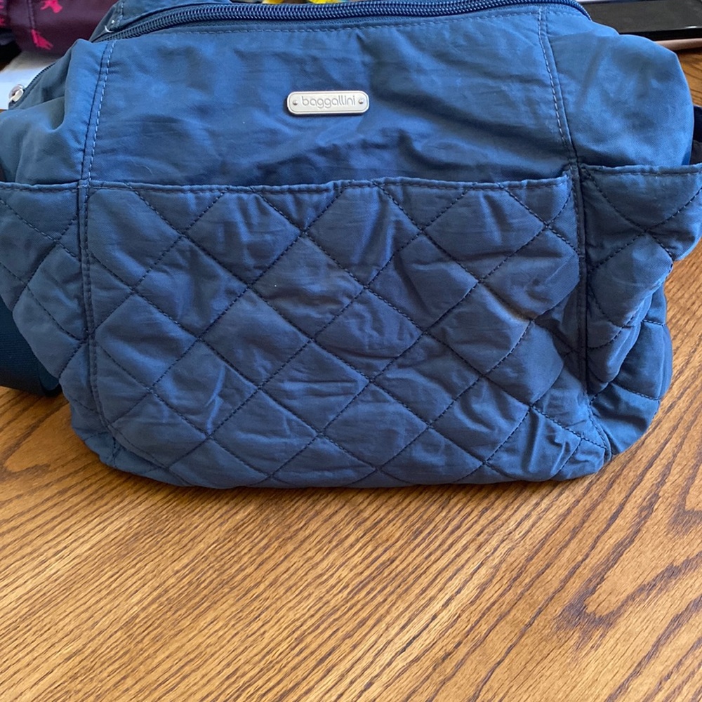 Dark turquoise baggallini bag